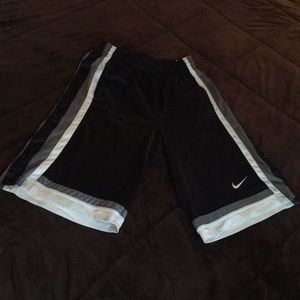 Men Nike Small Shorts Basketball Style Blue